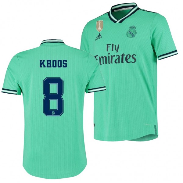 Men's Real Madrid Toni Kroos 19-20 Third Green Jersey Buy