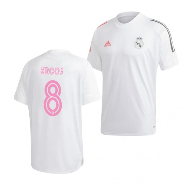 Men's Toni Kroos Real Madrid Training Jersey White