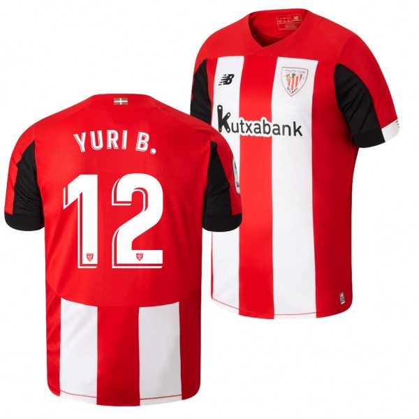 Men's Athletic Bilbao Yuri Berchiche Defender 19-20 Home Jersey Business
