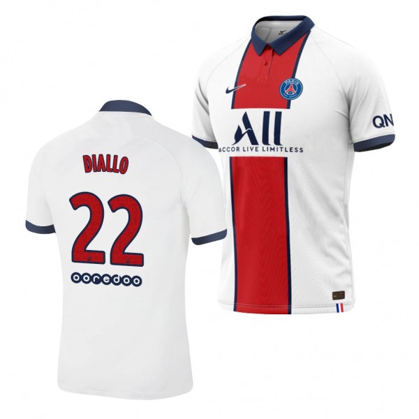 Men's Abdou Diallo Jersey Paris Saint-Germain Away 2020-21