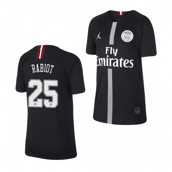 Youth Champions League Paris Saint-Germain Adrien Rabiot Jersey Black