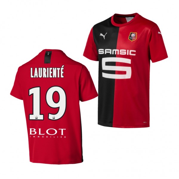 Youth Stade Rennais Armand Lauriente 19-20 Home Jersey