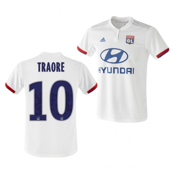Men's Bertrand Traore Jersey Olympique Lyonnais Home 19-20