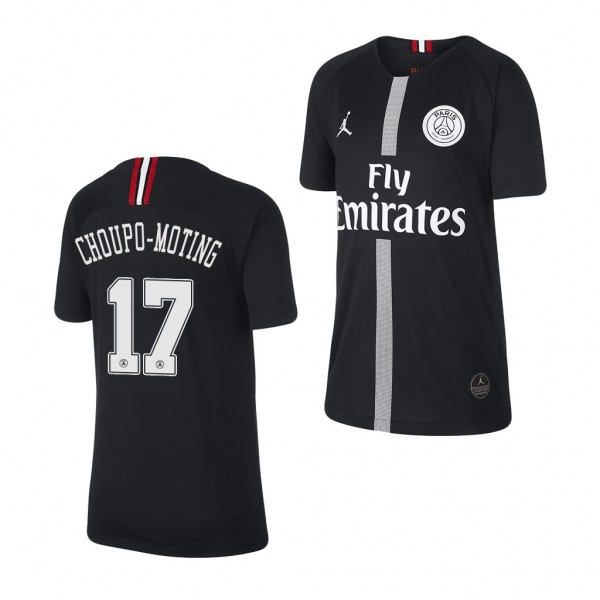 Youth Champions League Paris Saint-Germain Eric Maxim Choupo-Moting Jersey Black