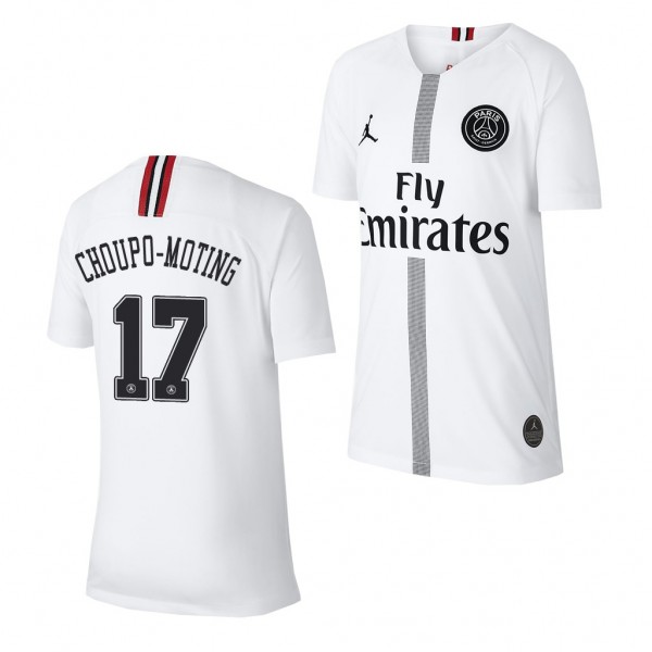 Youth Champions League Paris Saint-Germain Eric Maxim Choupo-Moting Jersey White