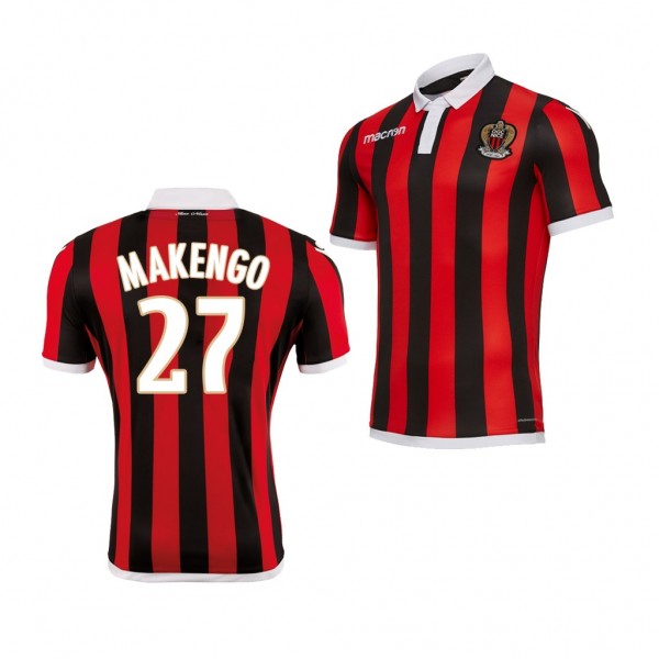 Youth OGC Nice Jean-Victor Makengo Home Jersey