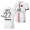 Men's Idrissa Gueye Jersey Paris Saint-Germain Away White 2021-22 Authentic
