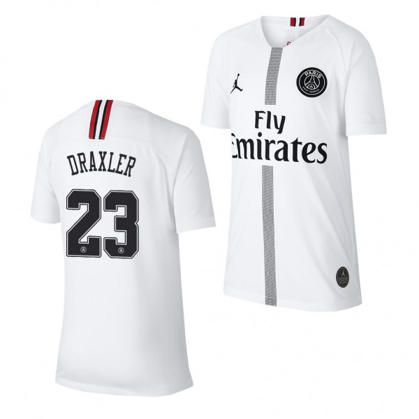 Youth Champions League Paris Saint-Germain Julian Draxler Jersey White