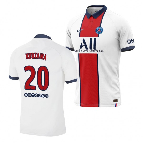 Men's Layvin Kurzawa Jersey Paris Saint-Germain Away 2020-21