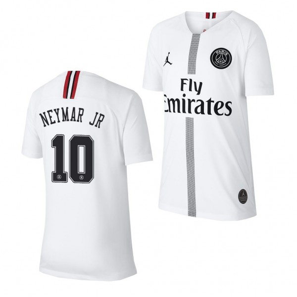 Youth Champions League Paris Saint-Germain Neymar JR Jersey White