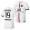 Men's Pablo Sarabia Jersey Paris Saint-Germain Away White 2021-22 Authentic