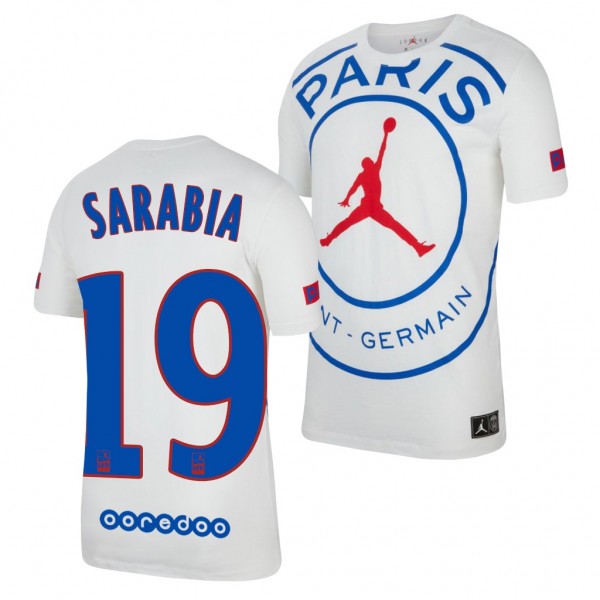 Men's Pablo Sarabia Jersey Paris Saint-Germain Game