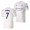 Men's Sergio Ramos Paris Saint-Germain 2021-22 Away Jersey White Replica