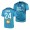 Men's Saif-Eddine Khaoui Olympique De Marseille Third Jersey Blue 2021