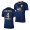 Men's Sergio Ramos Paris Saint-Germain 2021-22 Golden Limited Jersey Blue Replica