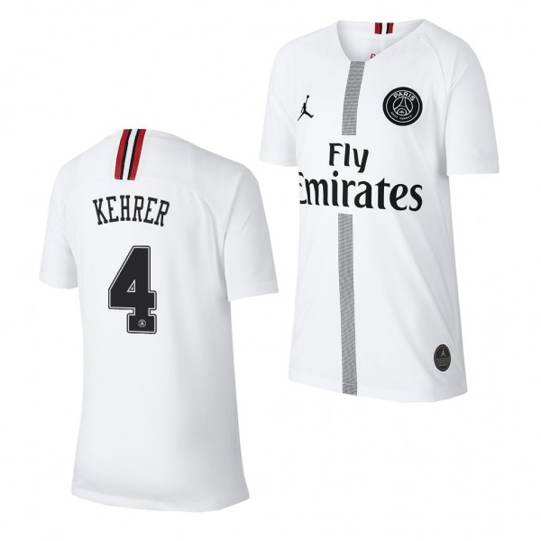 Youth Champions League Paris Saint-Germain Thilo Kehrer Jersey White