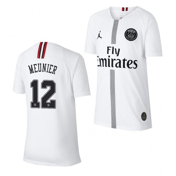 Youth Champions League Paris Saint-Germain Thomas Meunier Jersey White