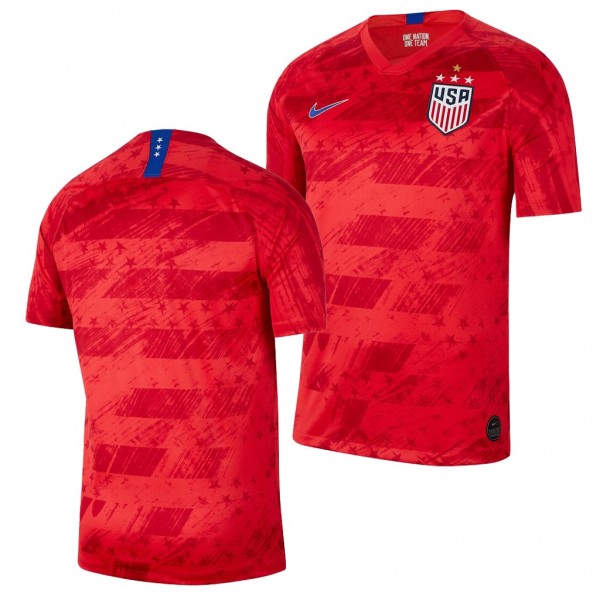 Men's USA 4-STAR Red Jersey 2019 World Cup Champions