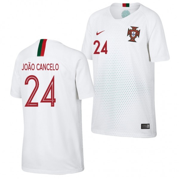 Youth 2018 World Cup Portugal Joao Cancelo Jersey White