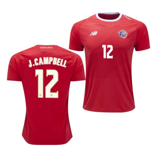 Men's Costa Rica 2018 World Cup Joel Campbell Jersey Red