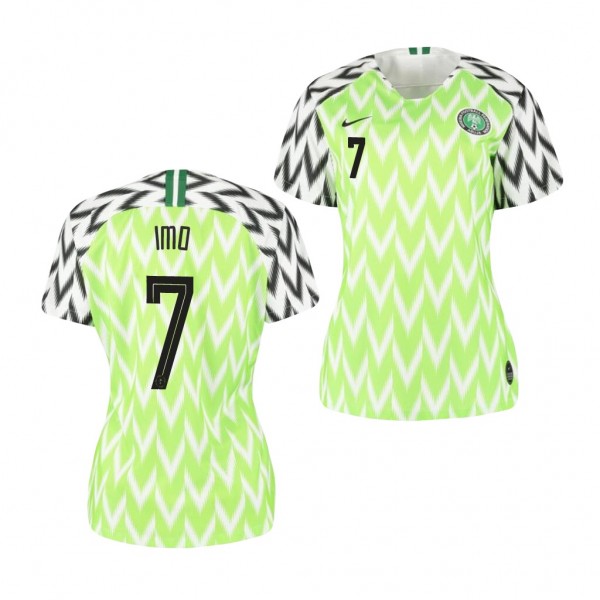 Women's Nigeria Anam Imo Jersey 2019 World Cup Home