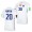 Men's Anthony Martial France Away Jersey White 2022 Qatar World Cup Stadium