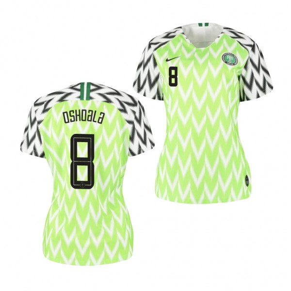 Women's Nigeria Asisat Oshoala Jersey 2019 World Cup Home