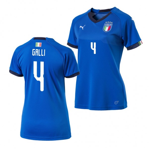 Men's Aurora Galli Italy Home Royal Jersey Business