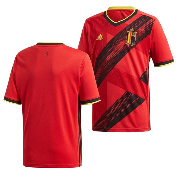 Men's Belgium Jersey Home 2020 Short Sleeve Adidas