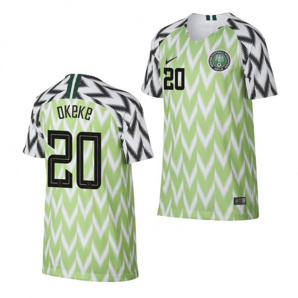 Youth Nigeria Chidinma Okeke Jersey 2019 World Cup Home