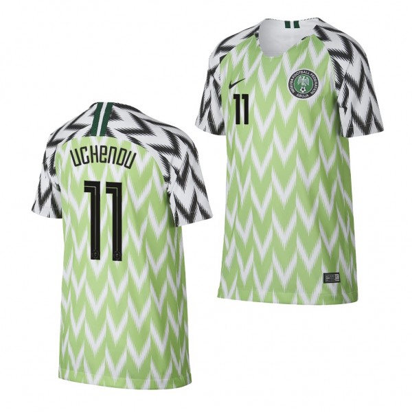 Youth Nigeria Chinaza Uchendu Jersey 2019 World Cup Home