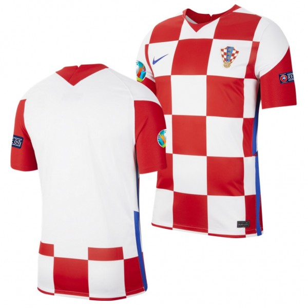 Men's Croatia Home Jersey Red EURO 2020