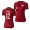 Men's England Demi Stokes Away Red Jersey