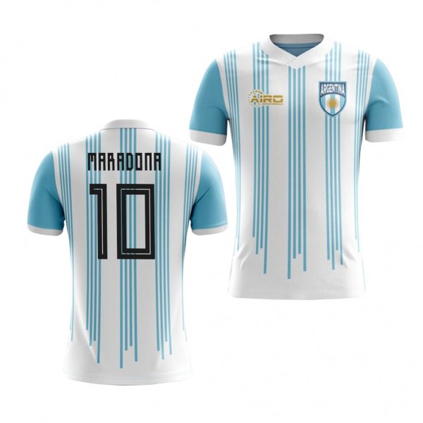 Men's Diego Maradona Jersey Argentina Home Concept