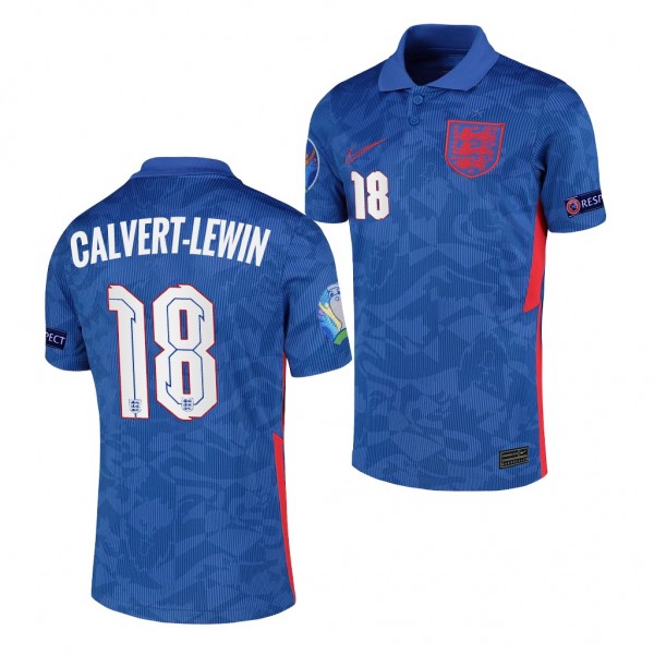 Youth Dominic Calvert-Lewin EURO 2020 England Jersey Blue Away