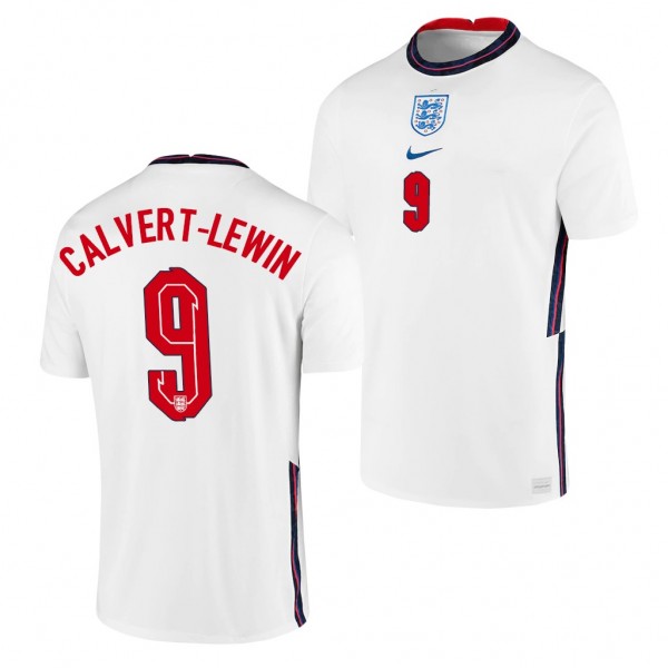 Men's Dominic Calvert-Lewin England National Team Home Jersey White