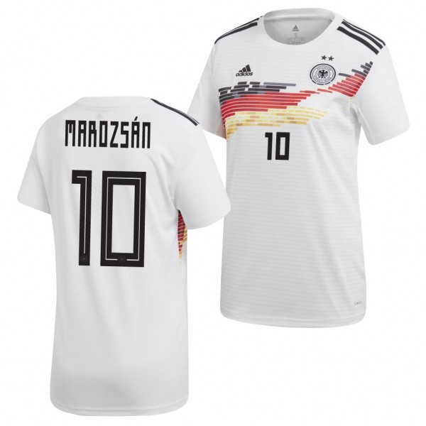 Women's Dzsenifer Marozsan Jersey Germany 2019 World Cup Home White