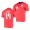 Men's Eric Dier England National Team Pre-Match Jersey Red Breathe Raglan