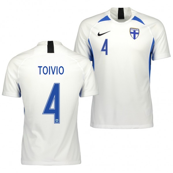 Men's Finland Joona Toivio Jersey Home 2020 Short Sleeve Nike