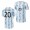 Men's Giovani Loicelso Jersey Argentina National Team Home White 2021 Authentic