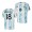 Youth Guido Rodriguez COPA America 2021 Argentina Jersey White Home