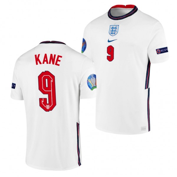 Men's Harry Kane England EURO 2020 Jersey White Home Replica