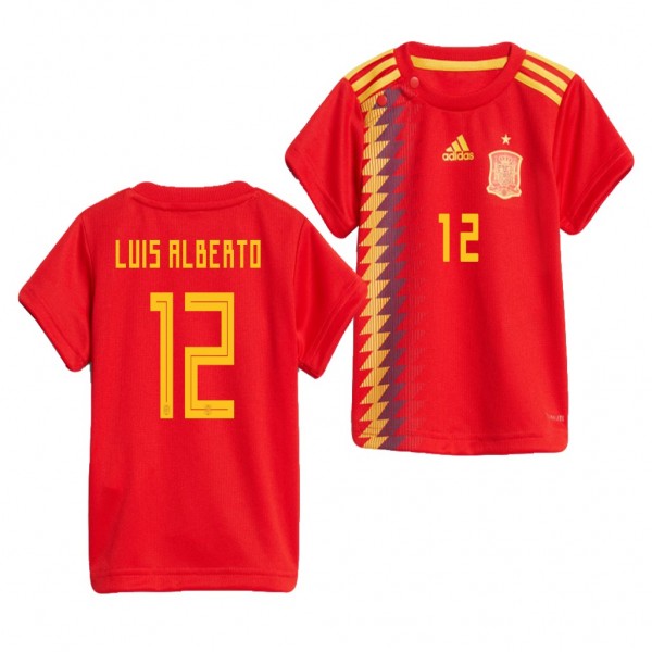 Youth Spain Luis Alberto Home World Cup Jersey