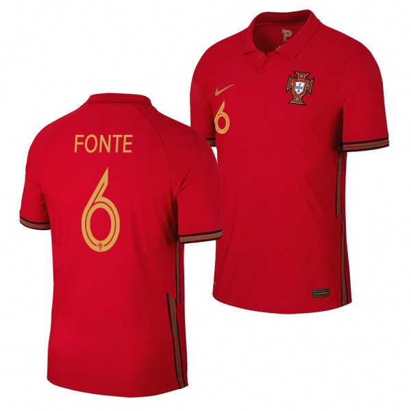 Men's Jose Fonte Portugal Home Jersey 2020