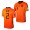 Men's Kenny Tete Netherlands Home Jersey Orange 2022 Qatar World Cup Stadium