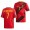 Men's Kevin De Bruyne Belgium EURO 2020 Jersey Red Home Replica