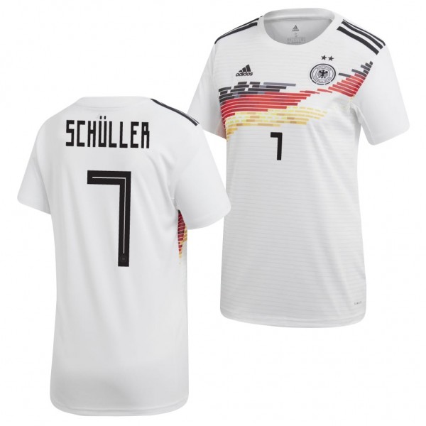 Women's Lea Schuller Jersey Germany 2019 World Cup Home White