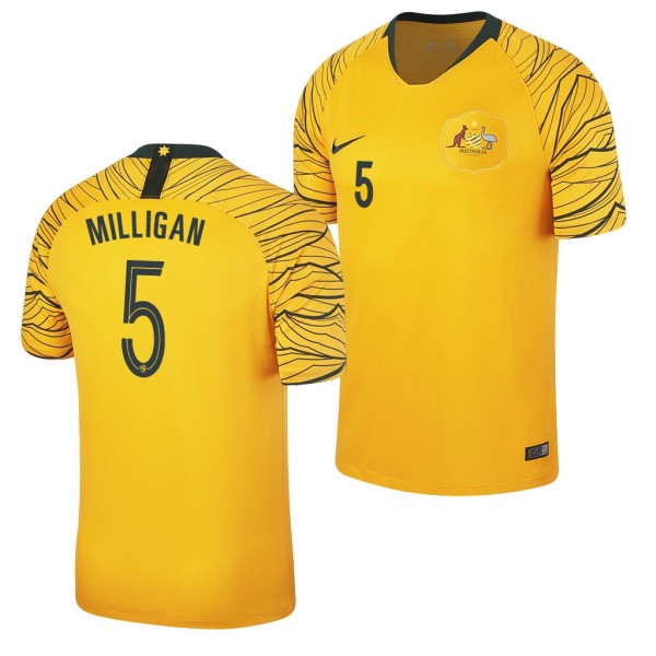 Men's Australia 2018 World Cup Mark Milligan Jersey
