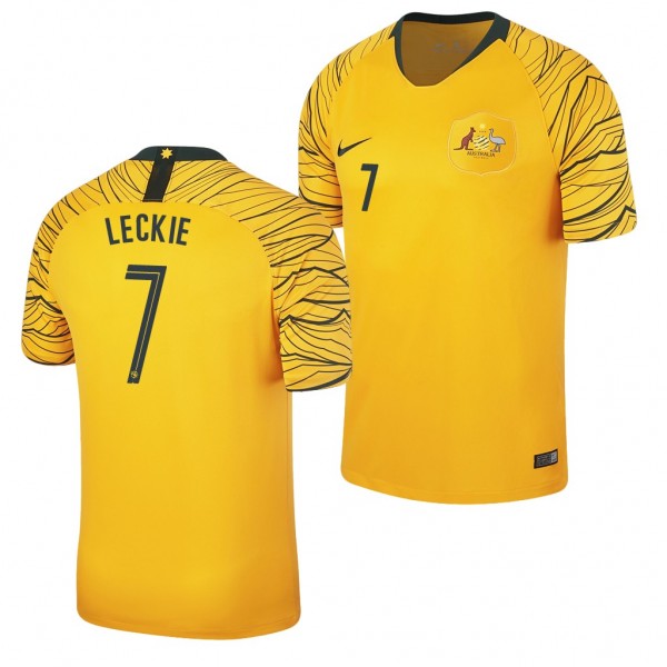 Men's Australia 2018 World Cup Mathew Leckie Jersey