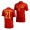 Men's Mikel Oyarzabal Spain Home Jersey Red 2022 Qatar World Cup Replica